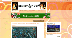 Desktop Screenshot of betpokerfull.blogspot.com