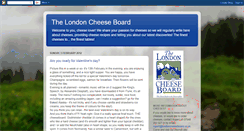 Desktop Screenshot of londoncheeseboard.blogspot.com