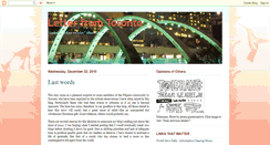 Desktop Screenshot of letterfromtoronto.blogspot.com