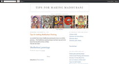 Desktop Screenshot of madhubanipainting.blogspot.com