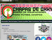 Tablet Screenshot of chapafutbol-oxky.blogspot.com