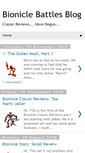 Mobile Screenshot of bioniclebattlesblog.blogspot.com