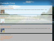 Tablet Screenshot of formacao-civica2.blogspot.com