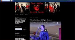 Desktop Screenshot of newhollow-streetteam.blogspot.com