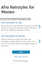 Mobile Screenshot of afrohairstylesforwomen.blogspot.com