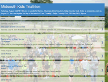 Tablet Screenshot of midsouthkidstriathlon.blogspot.com