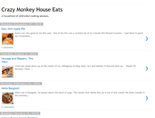 Tablet Screenshot of crazymonkeyhouse.blogspot.com