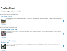 Tablet Screenshot of foodies-feast.blogspot.com