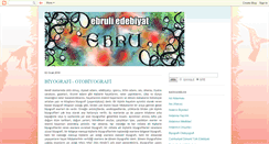 Desktop Screenshot of ebruliedebiyat.blogspot.com