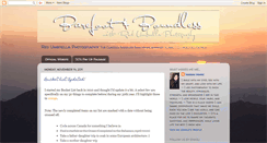 Desktop Screenshot of barefootandboundless.blogspot.com