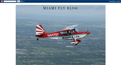 Desktop Screenshot of miamifly.blogspot.com