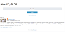 Tablet Screenshot of miamifly.blogspot.com