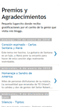 Mobile Screenshot of maguimontero-premios.blogspot.com