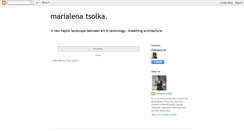 Desktop Screenshot of marialenatsolka.blogspot.com