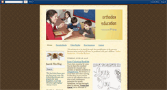 Desktop Screenshot of orthodoxeducation.blogspot.com