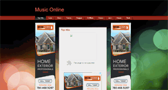 Desktop Screenshot of musica99radio.blogspot.com