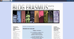Desktop Screenshot of erasmuseuts.blogspot.com