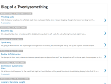Tablet Screenshot of blogofatwentysomething.blogspot.com