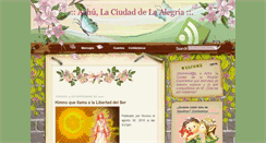 Desktop Screenshot of ciudaddelaalegria.blogspot.com