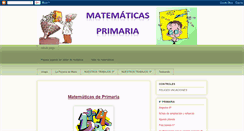 Desktop Screenshot of matematicasprimariapinosierra.blogspot.com