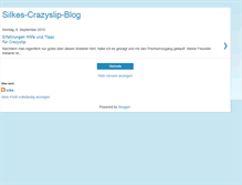 Tablet Screenshot of crazyslip.blogspot.com