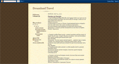 Desktop Screenshot of dreamland-travel.blogspot.com