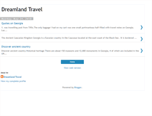 Tablet Screenshot of dreamland-travel.blogspot.com