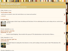 Tablet Screenshot of librarydeanslist.blogspot.com