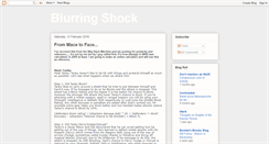 Desktop Screenshot of blurringshock.blogspot.com