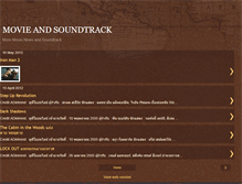 Tablet Screenshot of movie-and-soundtrack.blogspot.com