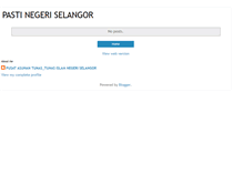 Tablet Screenshot of pastiselangor.blogspot.com