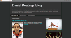 Desktop Screenshot of danielkeatingsblog.blogspot.com