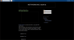 Desktop Screenshot of networking-mania.blogspot.com