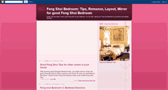 Desktop Screenshot of feng-shui-bedroom-tip.blogspot.com