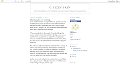 Desktop Screenshot of citizenskin.blogspot.com