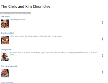 Tablet Screenshot of chrisandkimchronicles.blogspot.com