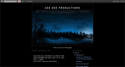 Desktop Screenshot of ceedeeproductions.blogspot.com