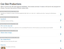Tablet Screenshot of ceedeeproductions.blogspot.com