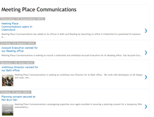 Tablet Screenshot of meetingplacecommunications.blogspot.com