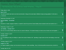 Tablet Screenshot of debbie-cancernowwhat.blogspot.com