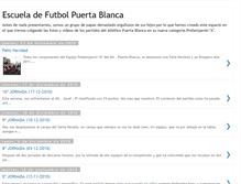 Tablet Screenshot of clubdeportivopuertablanca.blogspot.com