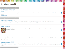 Tablet Screenshot of mysisterworld12345.blogspot.com