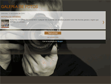 Tablet Screenshot of galeriadefotoshistoria.blogspot.com