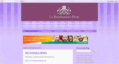 Desktop Screenshot of lebomboniereshop.blogspot.com