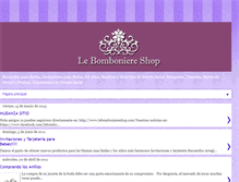 Tablet Screenshot of lebomboniereshop.blogspot.com