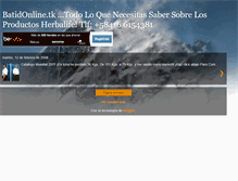 Tablet Screenshot of batidonline.blogspot.com