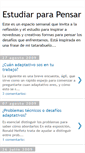 Mobile Screenshot of estudiarparapensar.blogspot.com