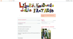 Desktop Screenshot of liberaaccademiadellafantasia.blogspot.com