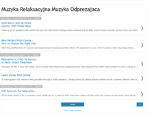 Tablet Screenshot of muzyka-relaksacyjna-unoieii.blogspot.com