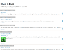 Tablet Screenshot of idyllanddost.blogspot.com